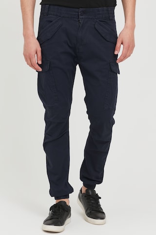 INDICODE JEANS Regular Cargohose 'NUVA' in Blau: predná strana