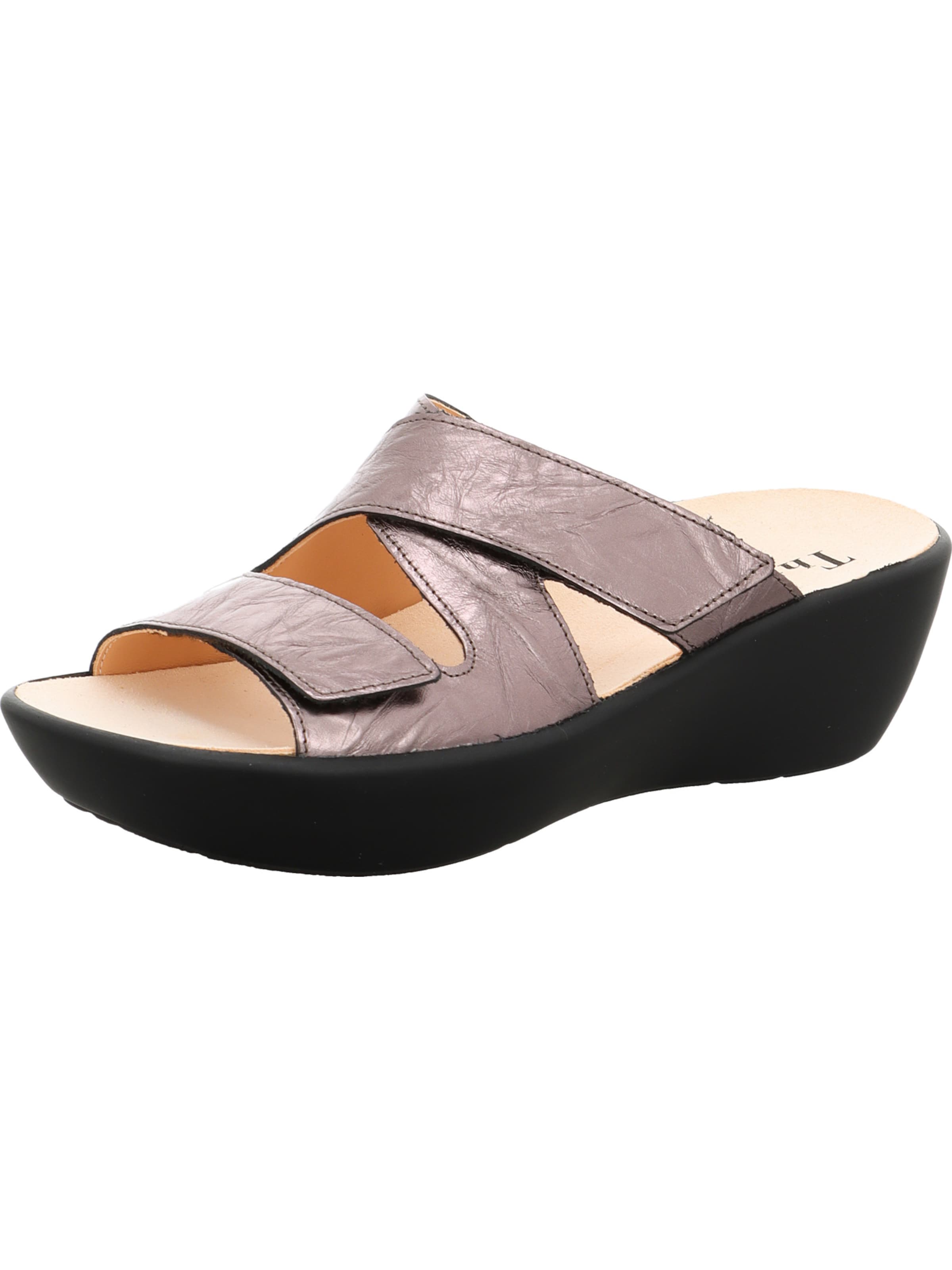 THINK! Mules 'Kate' in Grey: front