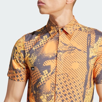 ADIDAS PERFORMANCE Regular fit Functioneel overhemd in Oranje