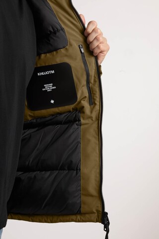 Veste d’hiver 'Oreg' khujo en vert