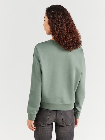 VERO MODA Sweatshirt 'VMHelen Trina' in Grün