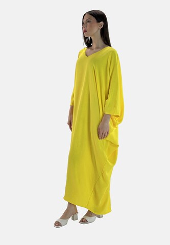 Robe Elara en jaune
