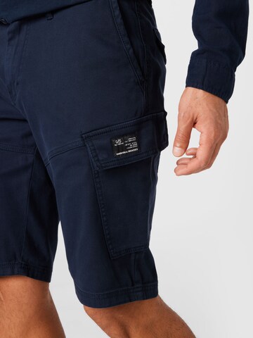 QS Regular Cargo Pants 'John' in Blue