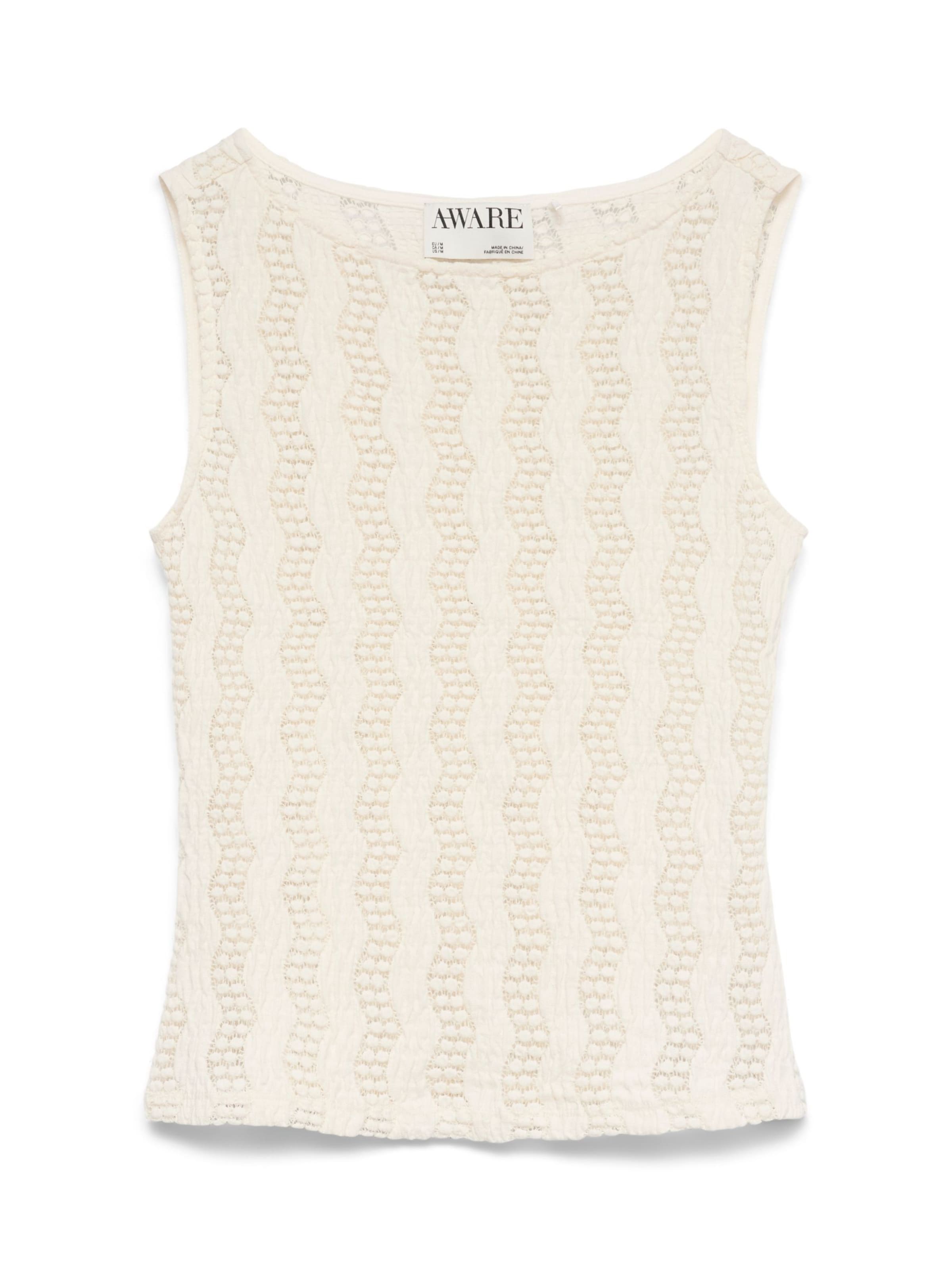 VERO MODA Top in Wit: voorkant
