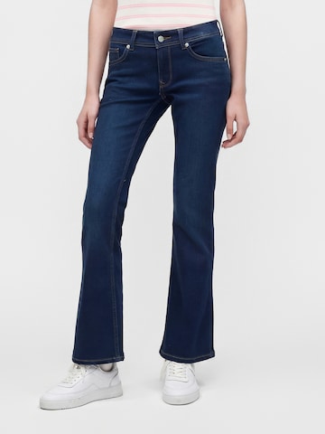 Pepe Jeans - Bootcut Vaquero en azul: frente