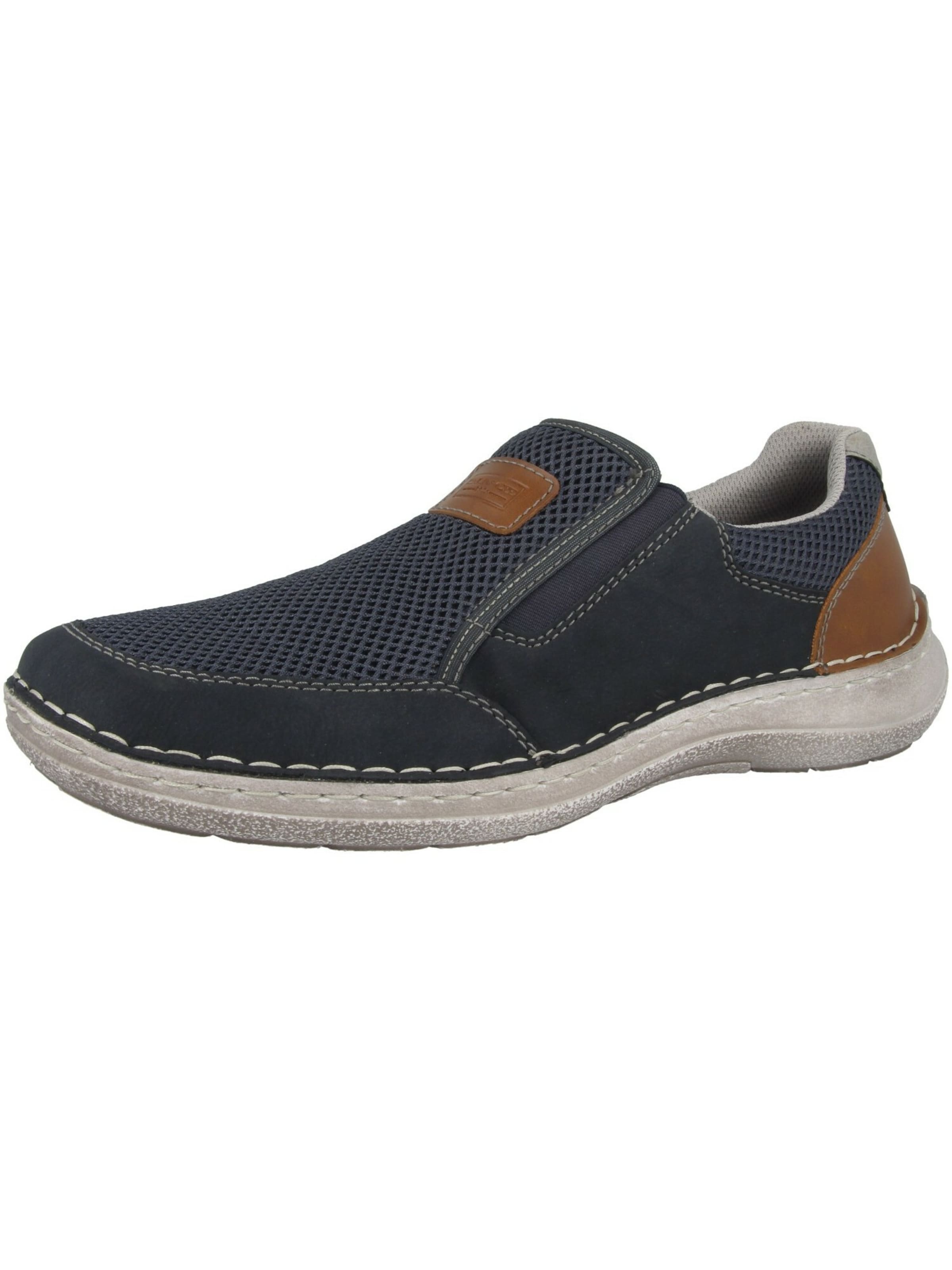 Rieker Slip-on 'Namur' in Blue: front
