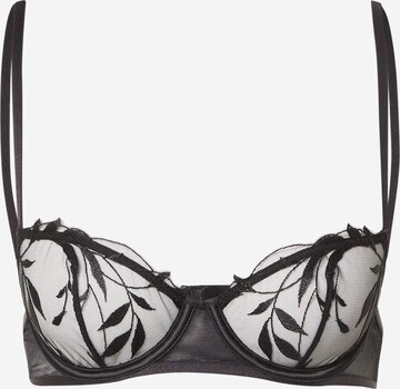 Balconnet Soutien-gorge 'MOONSTONE' ETAM en noir : devant