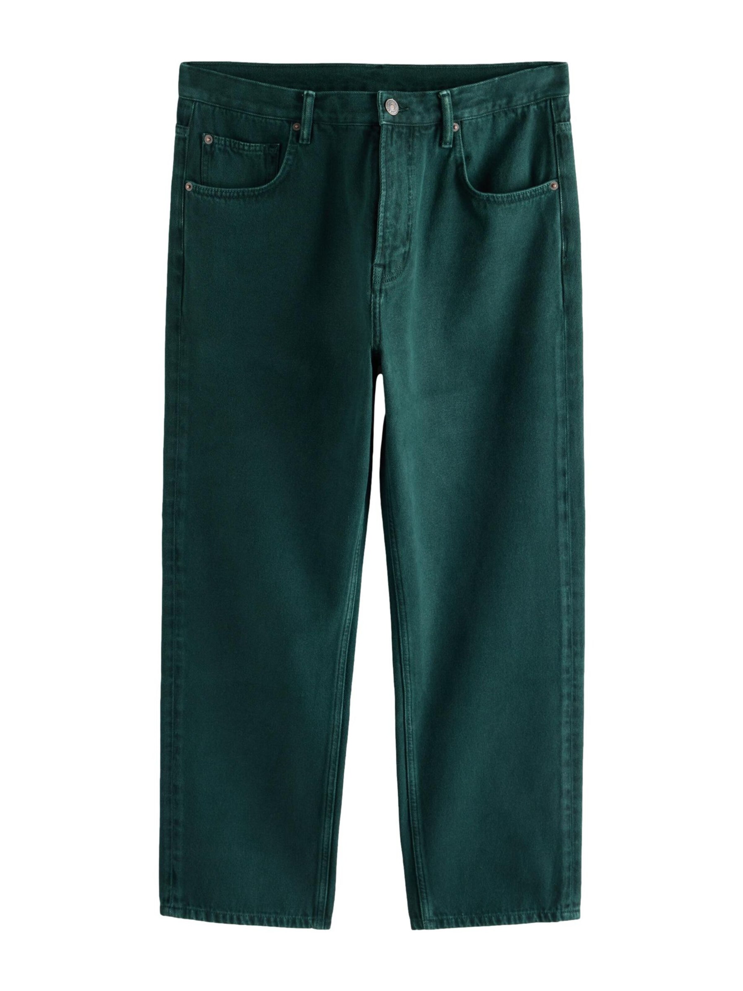 Next Jeans i grön: framsida