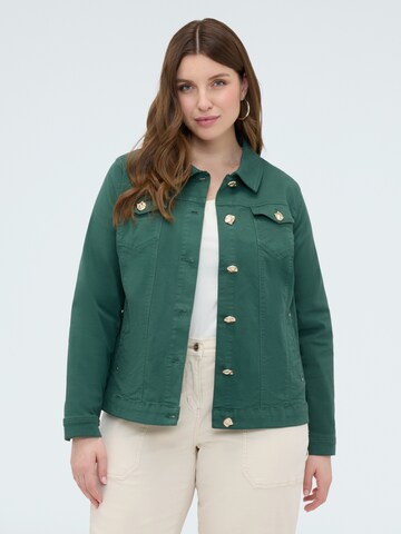 Fiorella Rubino Between-Season Jacket in Green: front