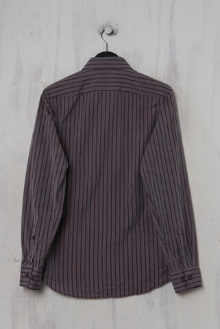 BOSS Black Button Up Shirt in S in Purple