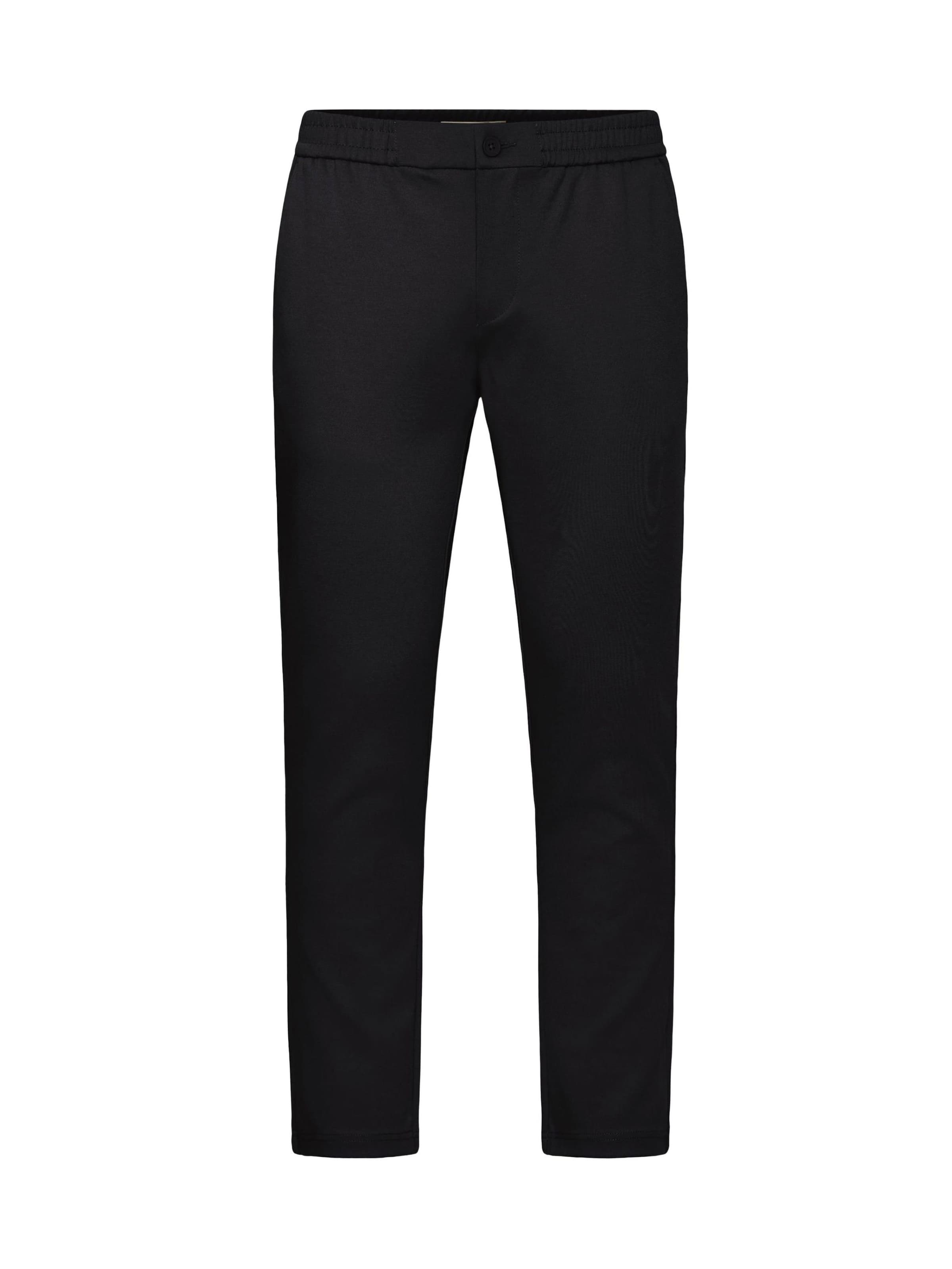 Regular Pantalon chino ' BHElmer ' BLEND en noir : devant