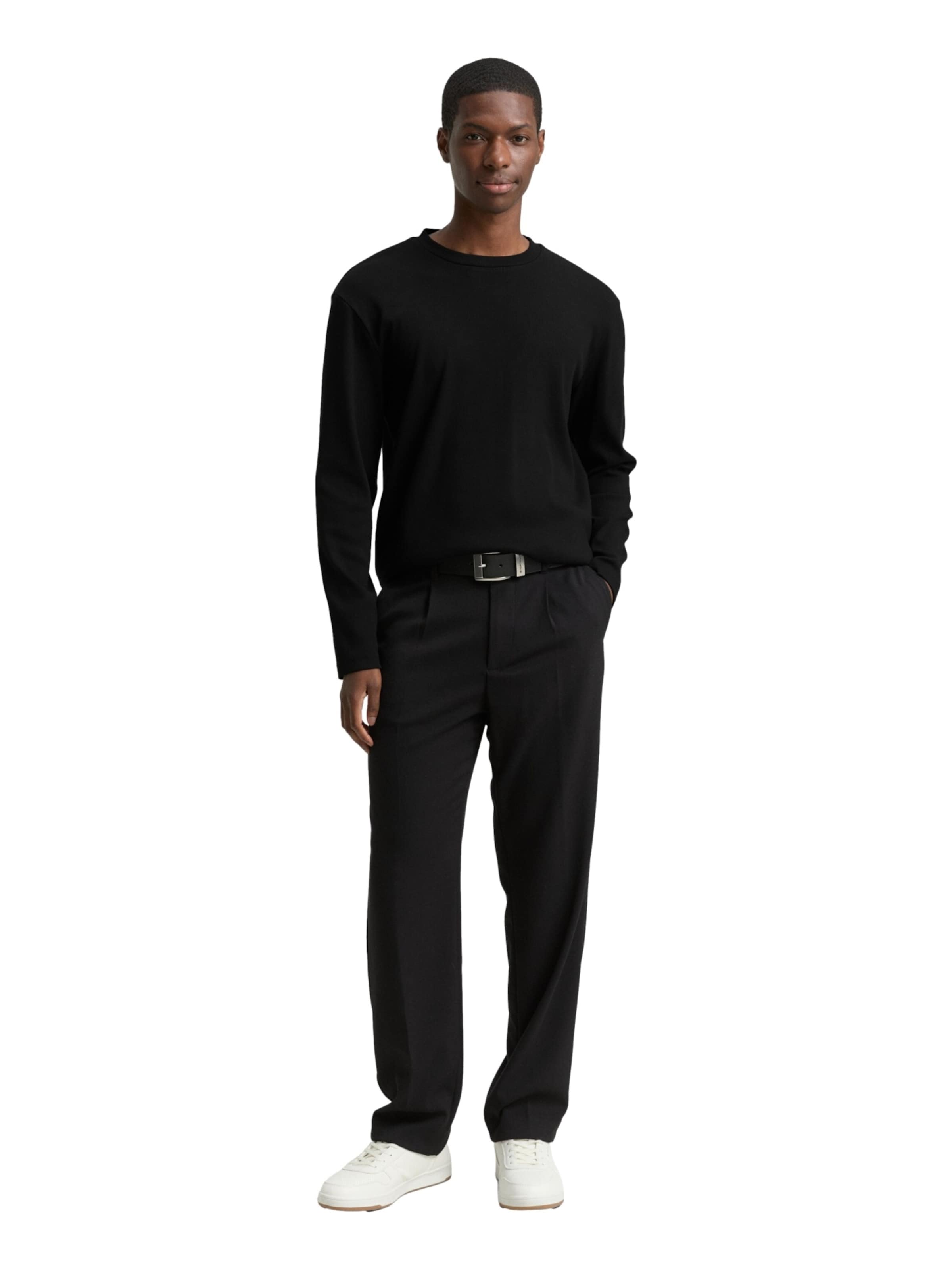 TOM TAILOR DENIM Shirt in Black