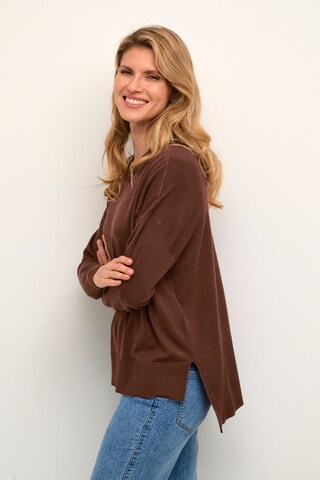 Pull-over 'Alona' Kaffe en marron