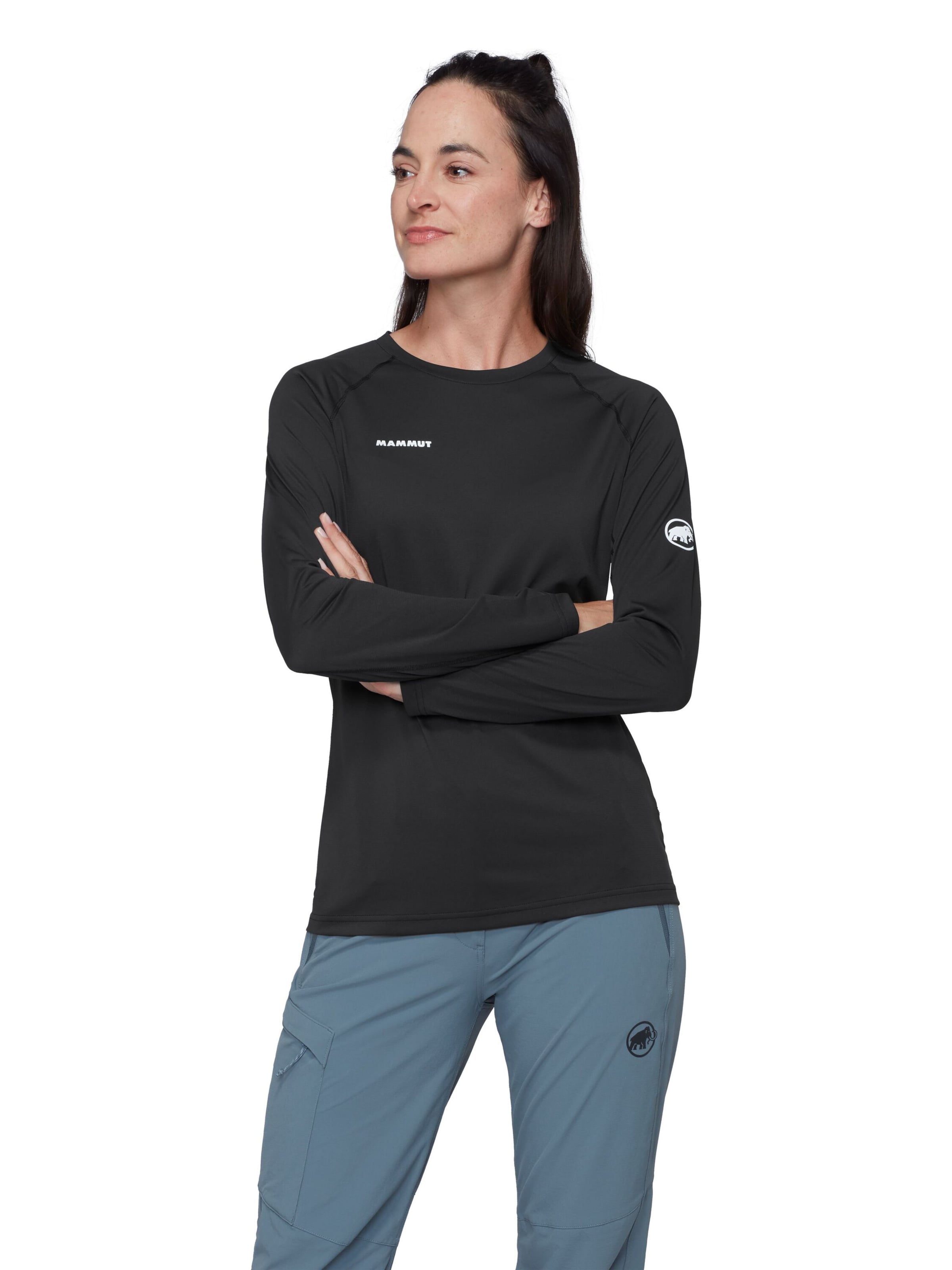 MAMMUT Performance Shirt 'Ducan' in Black: front