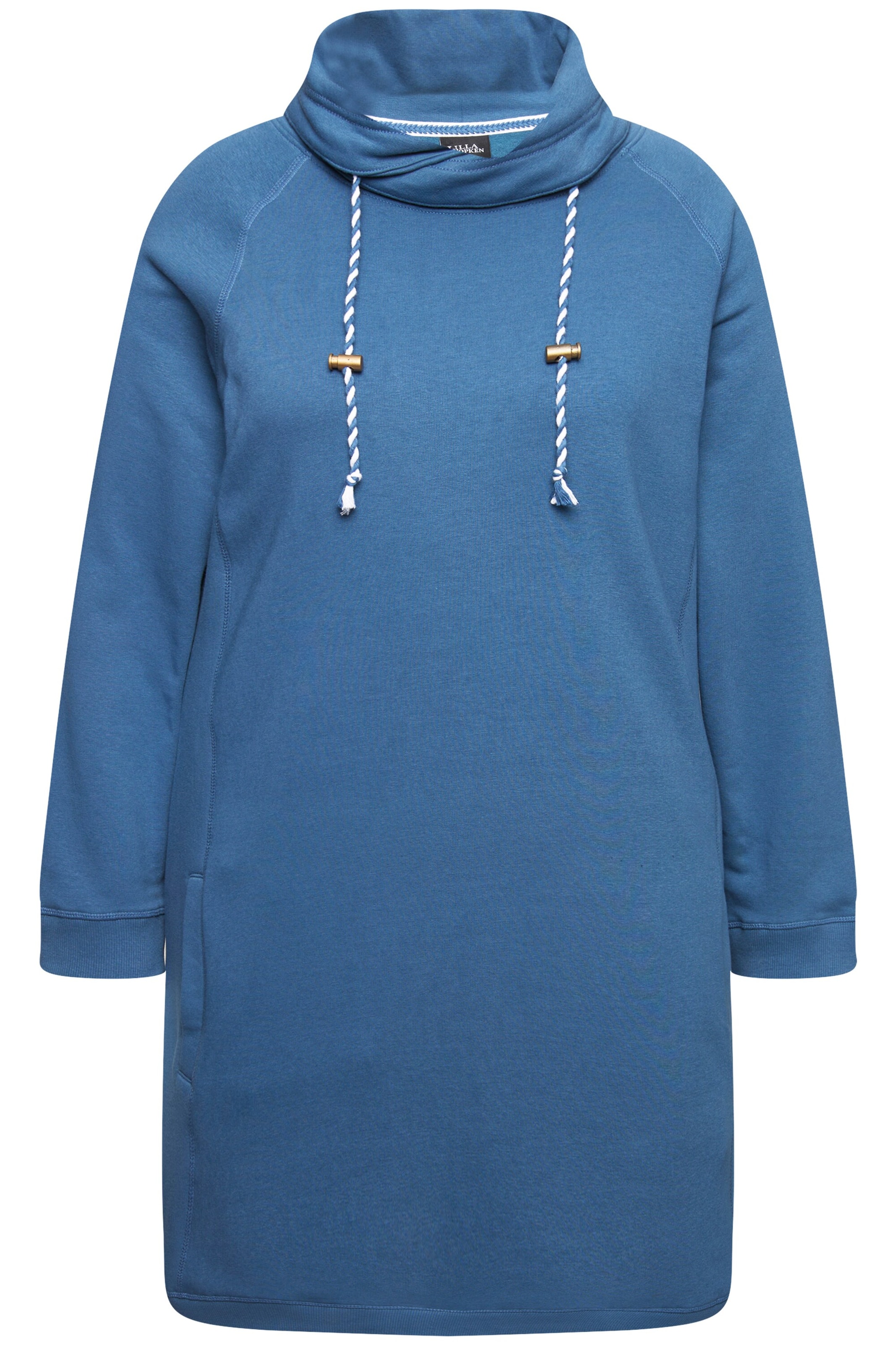 Ulla Popken Kleid in Blau: Vorderseite