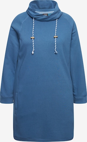 Robe Ulla Popken en bleu : devant