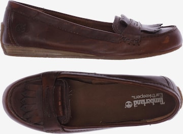 TIMBERLAND Flats & Loafers in 41,5 in Brown: front