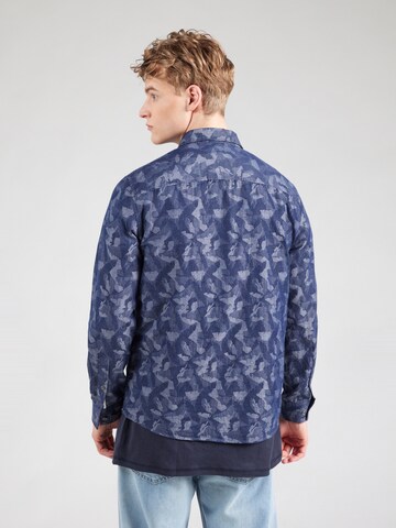 s.Oliver Regular fit Srajca | modra barva