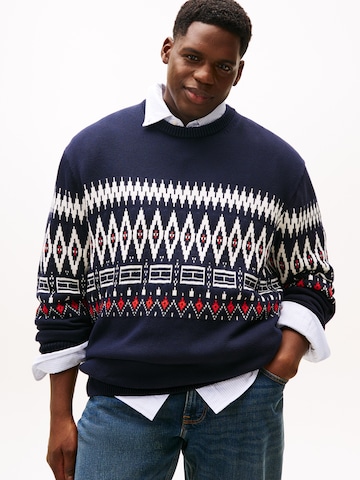 Tommy Hilfiger Big & Tall Pullover in Blau: Vorderseite