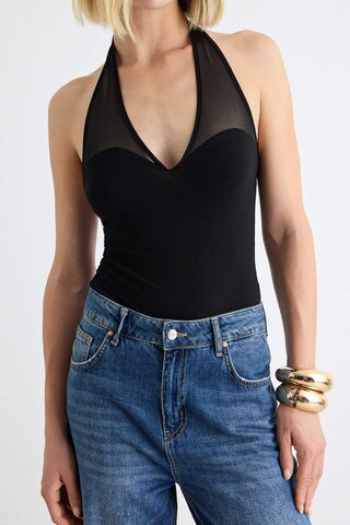 Trendyol - Body camiseta en negro