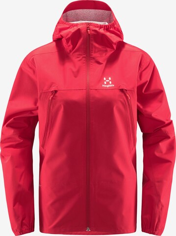 Haglöfs Outdoor Jacket 'Spira' in Red: front