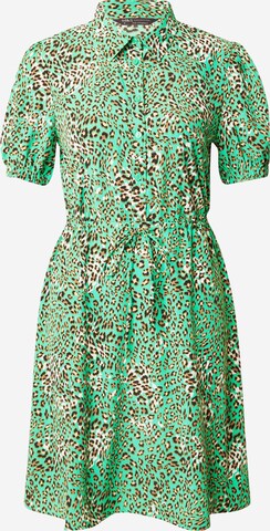 Marks & Spencer Shirt Dress in Green: front