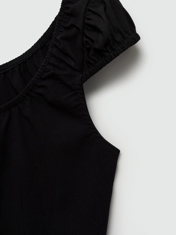 MANGO Bluse 'FRESO' in Schwarz