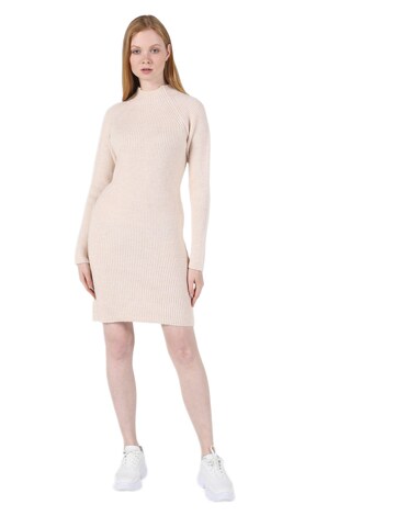 Colin's Jurk in Beige: voorkant
