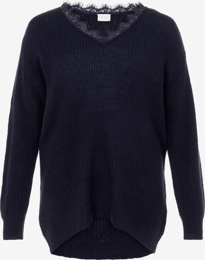EVOKED Pull-over 'Festa' en bleu marine, Vue avec produit