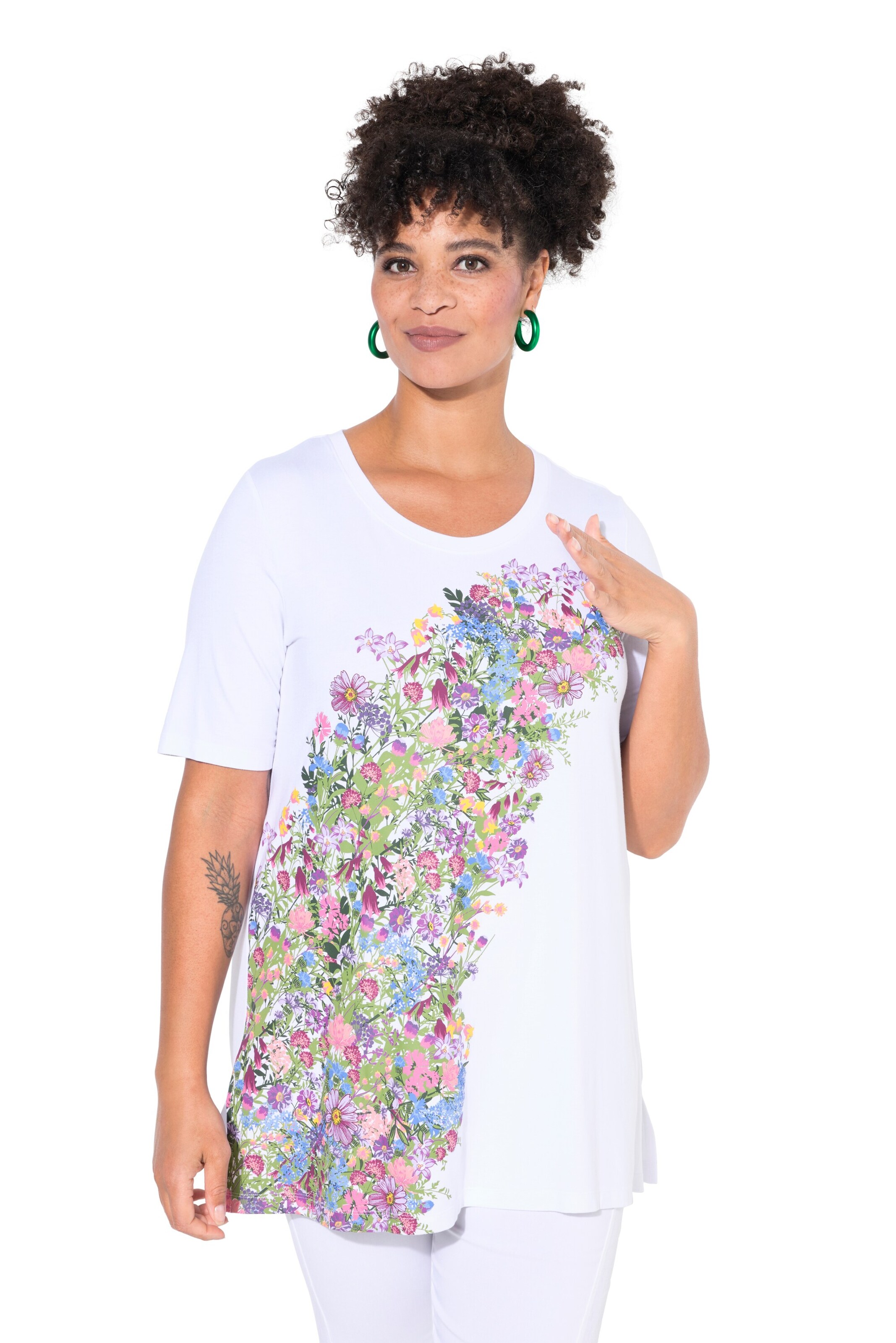 MIAMODA Shirt in White: front