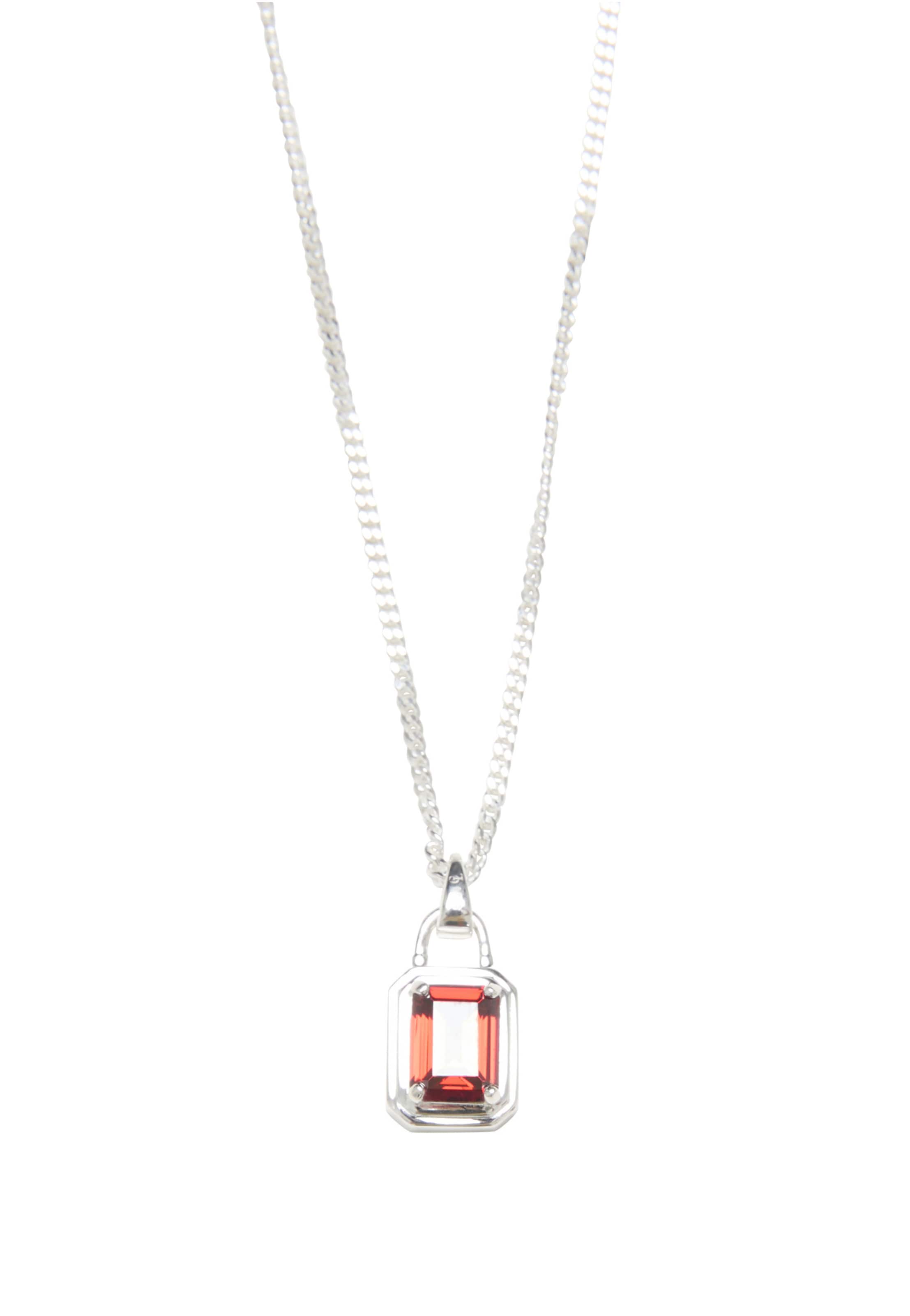 Commen Lines Necklace in Silver