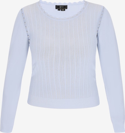 Megztinis iš faina, spalva – šviesiai mėlyna, Prekių apžvalga