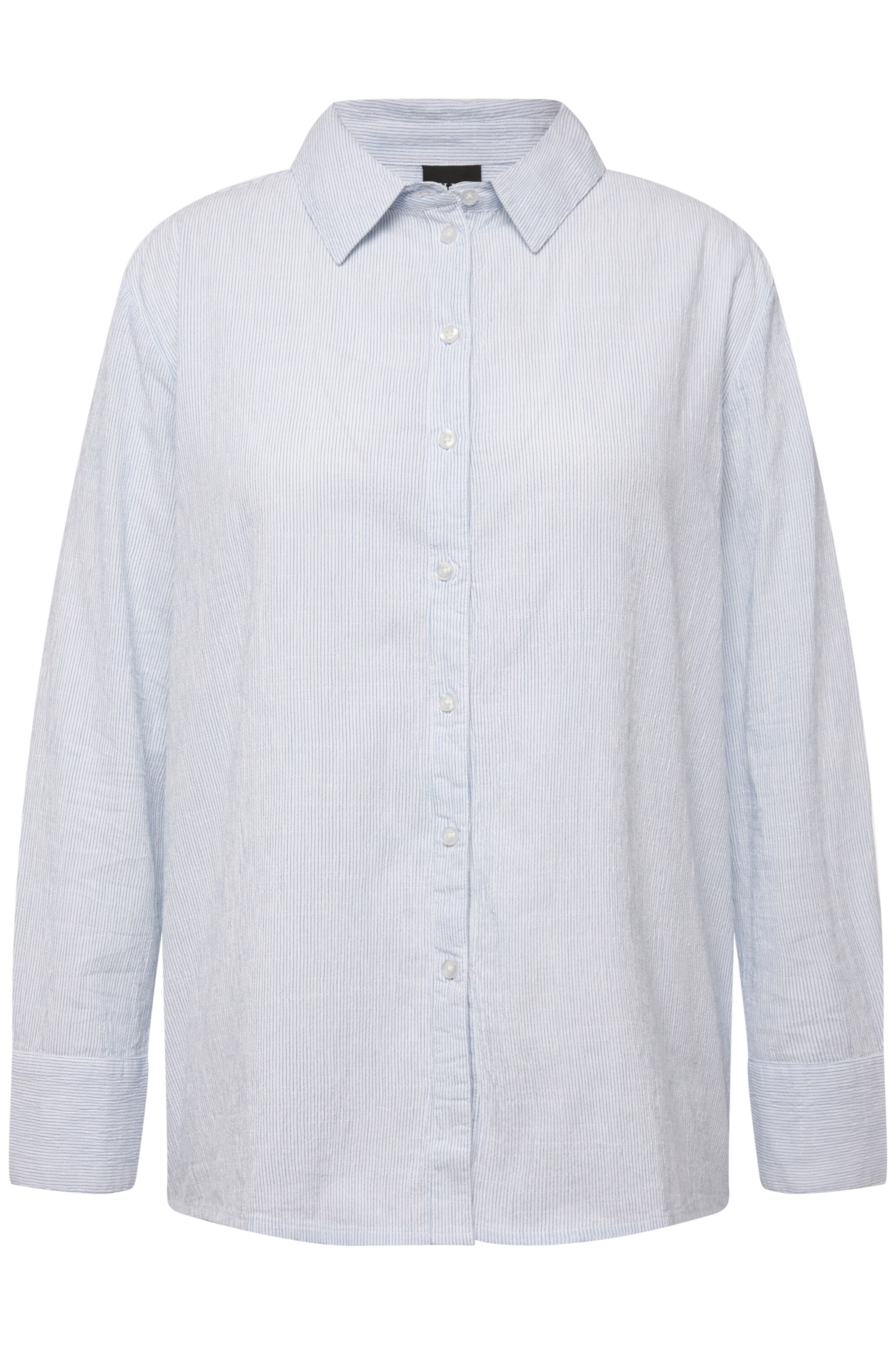 Ulla Popken Bluse in Blau: Vorderseite