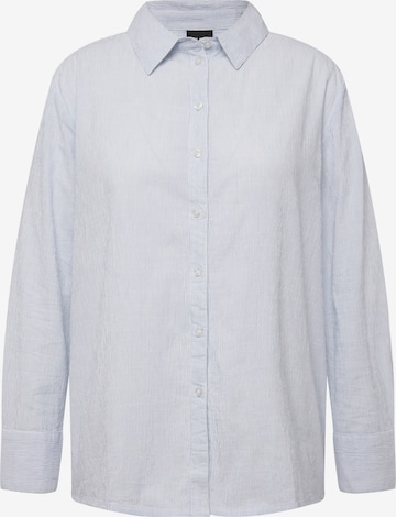 Ulla Popken Blouse in Blue: front