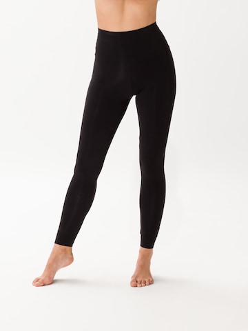 Les Lunes Skinny Leggings 'Luna' in Black: front