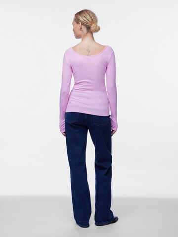 T-shirt 'KITTE' PIECES en violet