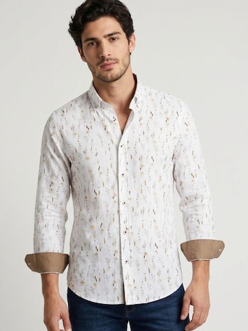 7Camicie Slim Fit Businesshemd‌‌‌‌‌‌‌‌‌‌ in Weiß: Vorderseite