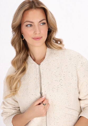 faina Демисезонная куртка 'Fashion Look' в Белый