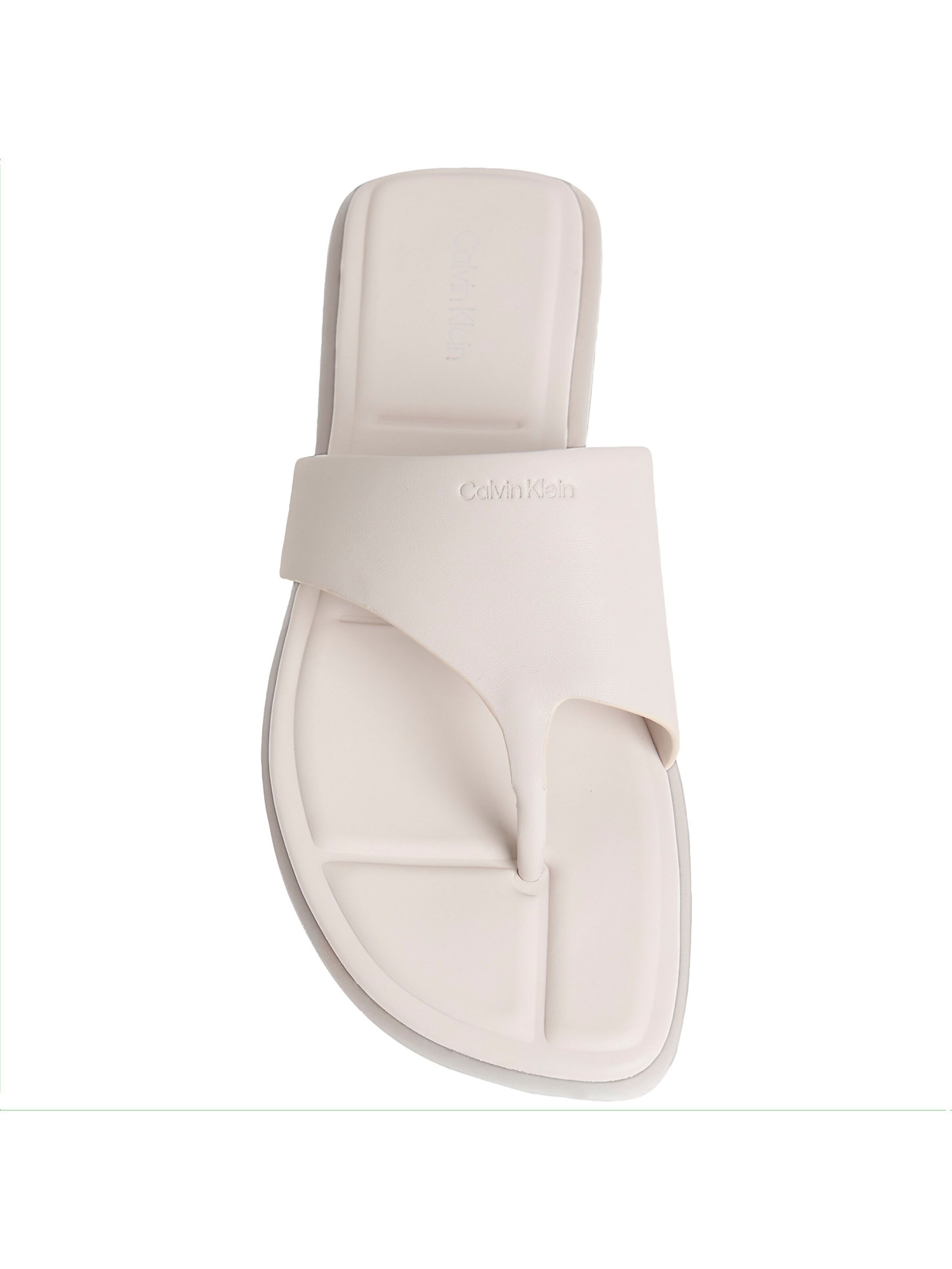 Calvin Klein Zehentrenner 'Carla' in Weiß