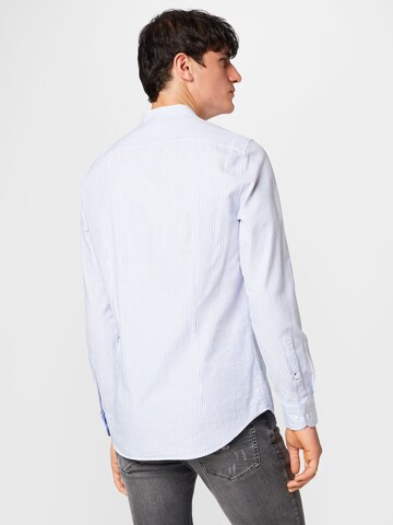 Tommy Hilfiger Tailored Regular fit Button Up Shirt in Blue