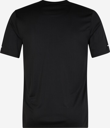 NIKE Sportshirt 'MILER' in Schwarz