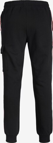 JACK & JONES - Tapered Pantalón cargo 'GORDON ATLAS' en negro