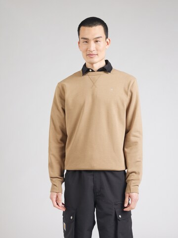 G-STAR Sweatshirt 'Nifous' in Beige: voorkant