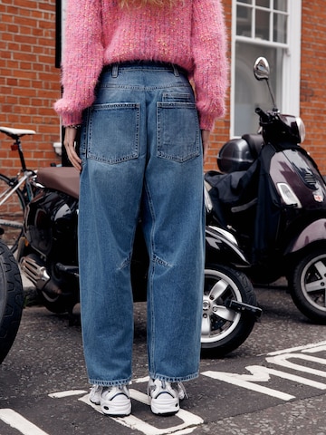 Next Loosefit Jeans i blå