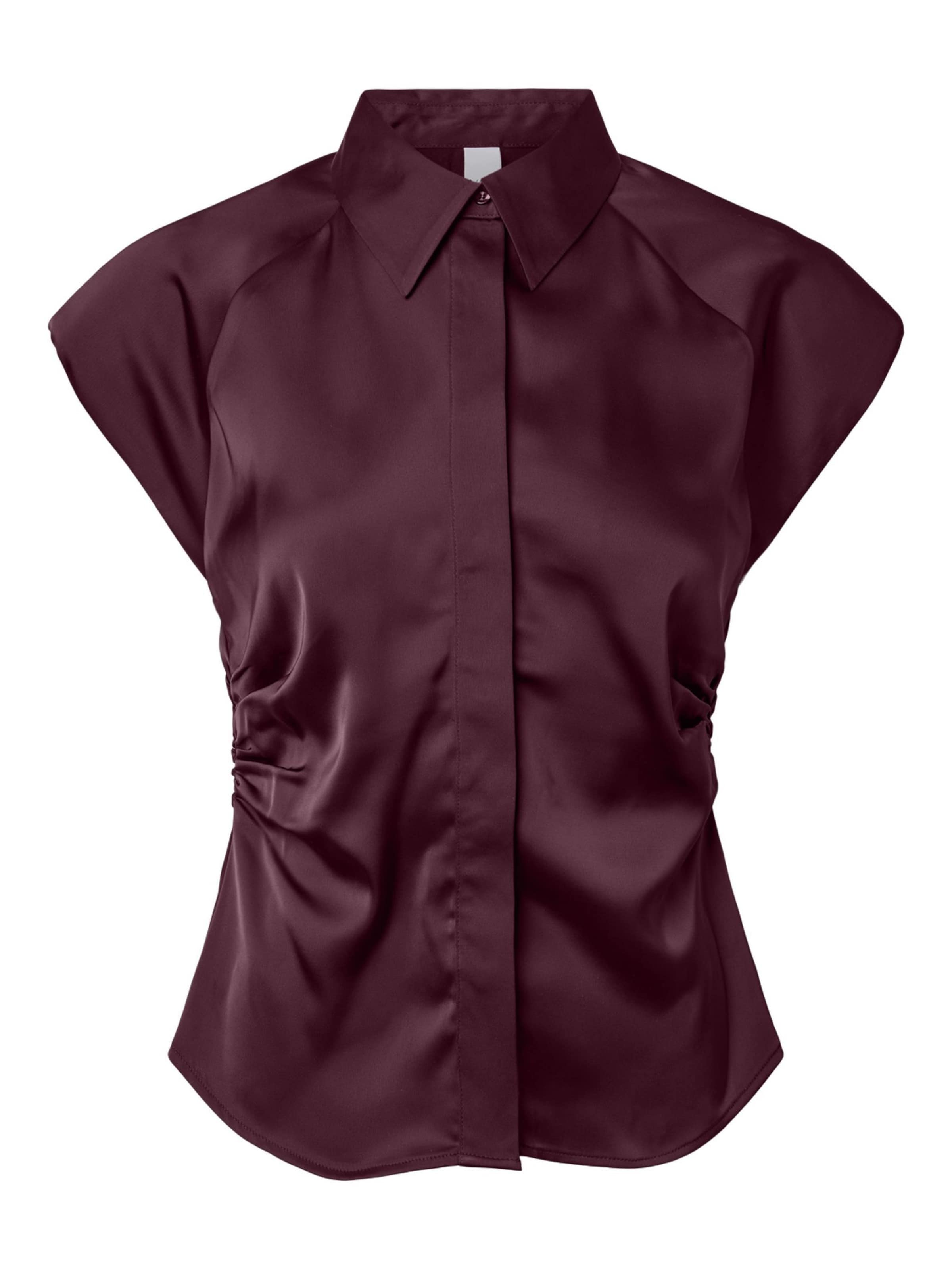 YAS Blouse 'YASPella' in Rood: voorkant