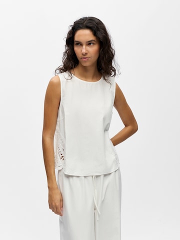 OBJECT Bluzka 'OBJMADIA' w kolorze biały: przód