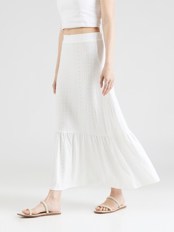 JDY Skirt 'JDYCathinla' in White: front