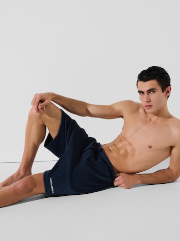 Regular Pantalon Karl Lagerfeld en bleu