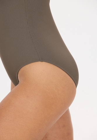 NOU Badeanzug 'Sonam' in Braun