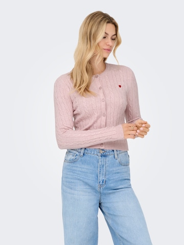 Giacchetta 'ONLKatia' di ONLY in rosa: frontale